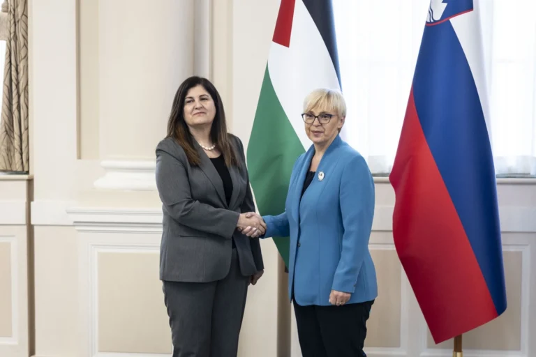 Slovenian President Reiterates Support for Palestinian Statehood and Human Dignity