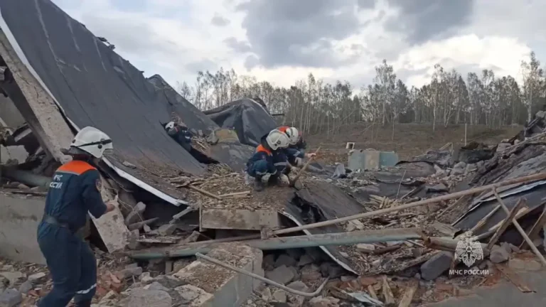 Death Toll Rises to 25 in Ryazan Factory Blast, Over 150 Injured