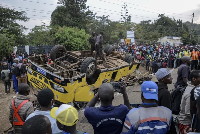 Bus accident in Kenya claims 25 lives of mourners returning from a funeral