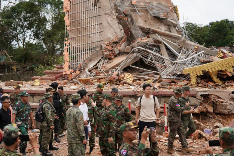 Thailand again accuses Cambodia of planting land mines as 3 soldiers are hurt by blast along border