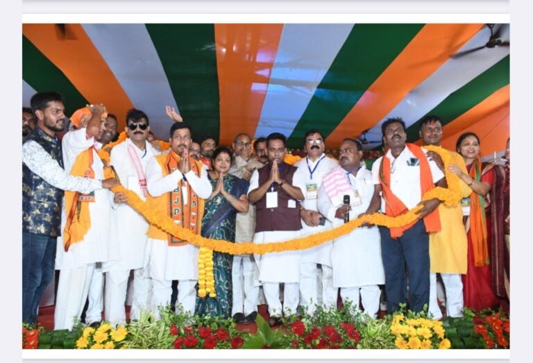 NDA Workers’ Conference in Pirpainti Witnesses Massive Gathering, MLA Lalan Kumar