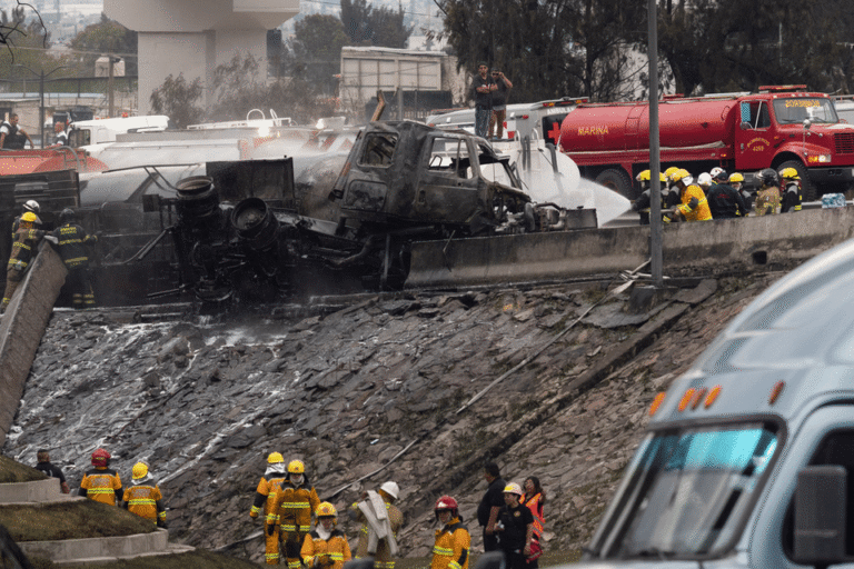 Death toll from tanker truck explosion in Mexico City rises to 22
