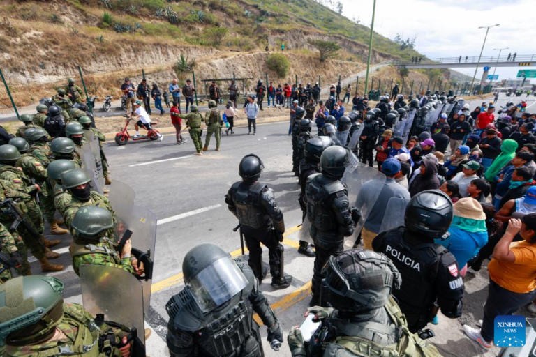 Ecuador declares state of emergency in provinces hit by transport strike
