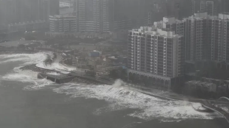 Typhoon Ragasa Slams Southern China After Leaving 17 Dead in Taiwan
