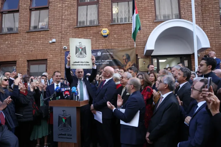 which nations officially recognized Palestine in UNGA meeting 2025