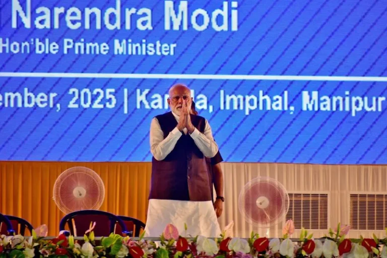 PM Modi Calls for Peace in Manipur, Launches Key Development Initiatives