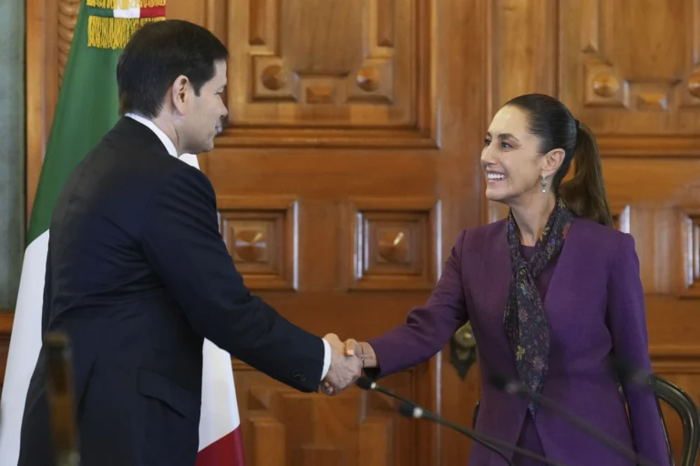 US Secretary Rubio visits Mexico, holds talks with President Claudia