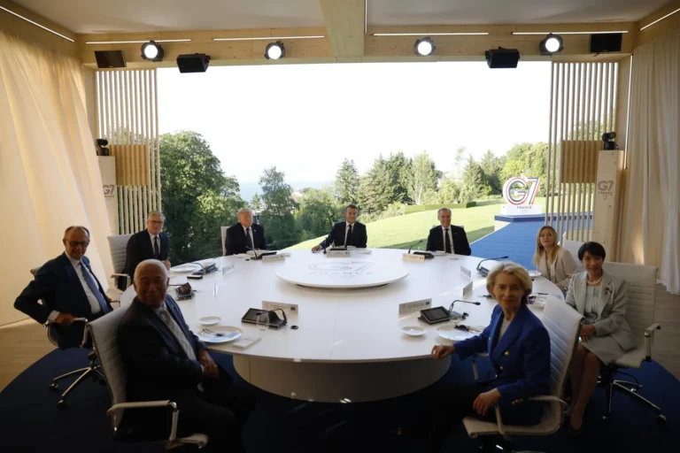 Trump and Iran dominate start of G7 summit