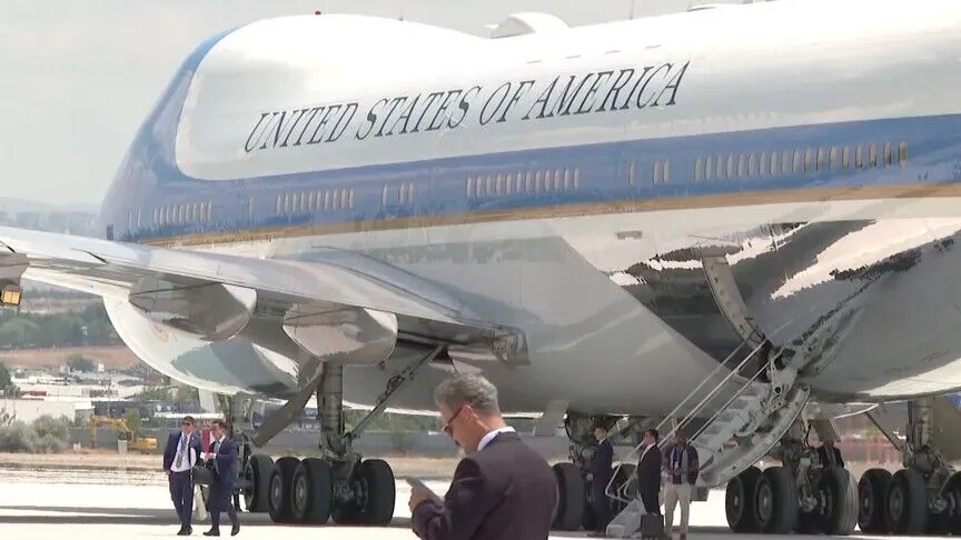 Trump says secret service switched his plane over Iran threat during Türkiye visit