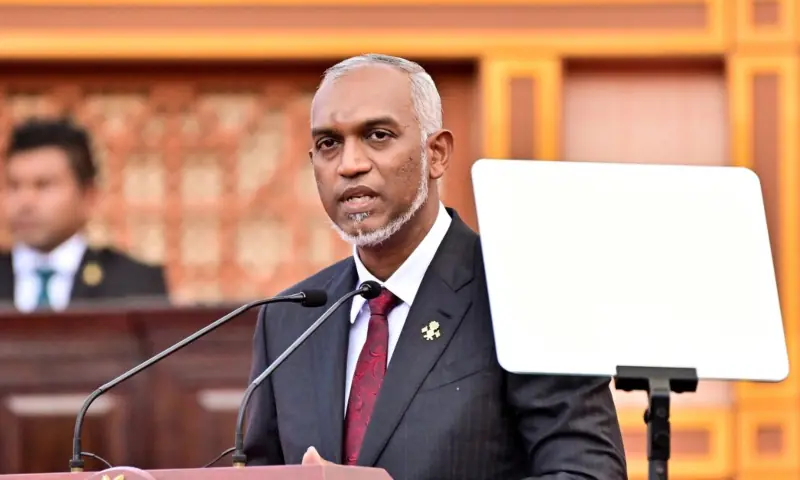 Maldives President arrives in Pakistan for a Three-Day official visit