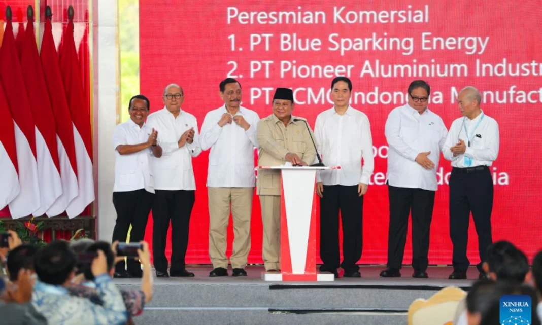 Indonesian president launches 11 Chinese-backed projects worth .2 billion